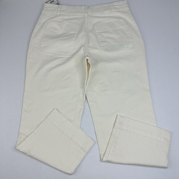 Everlane Women’s NWT‎ Bone The Organic Straight-Leg Pant Luxury Jean 16/W35/L26 - Picture 4 of 14